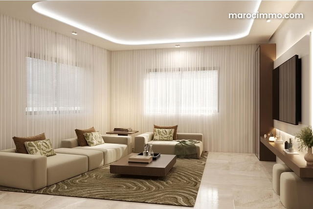 Appartement sur plan quartier Amoud — Marrakech