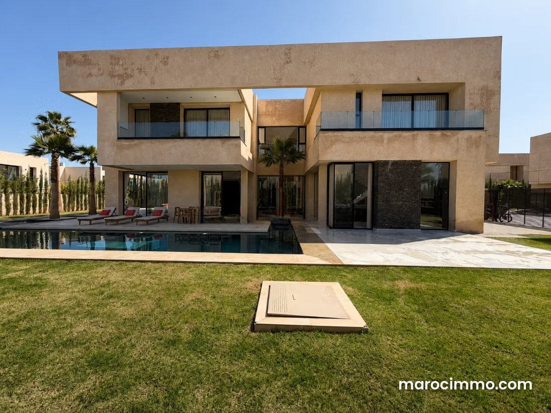 Contemporary 483 m² Villa with Swimming Pool on Ourika Road, Marrakech — Marrakesh