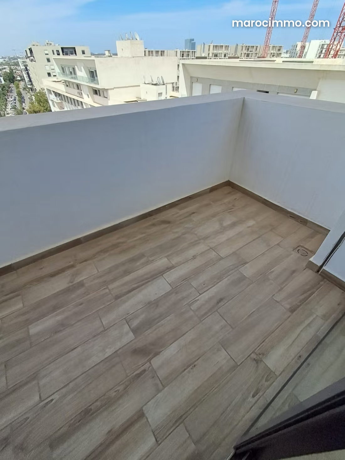 Appartement 3 pièces avec terrasse, Riyad, Rabat — Rabat