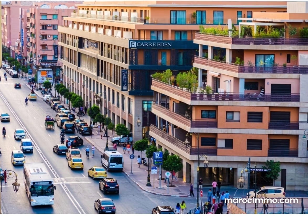 150 sqm Furnished Apartment, 3 Bedrooms, Guéliz, Marrakech — Marrakesh