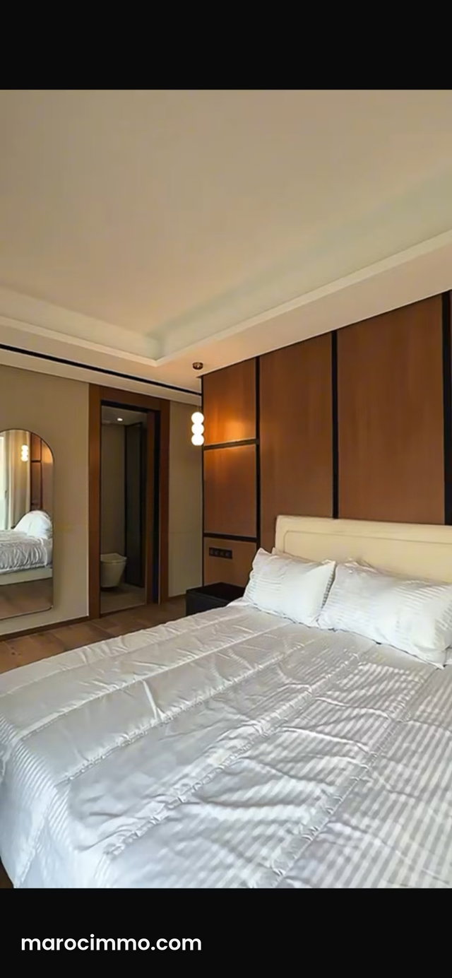 Très bel appartement en location à Casablanca Finance City. 2 chambres agréables. Meublé — 5