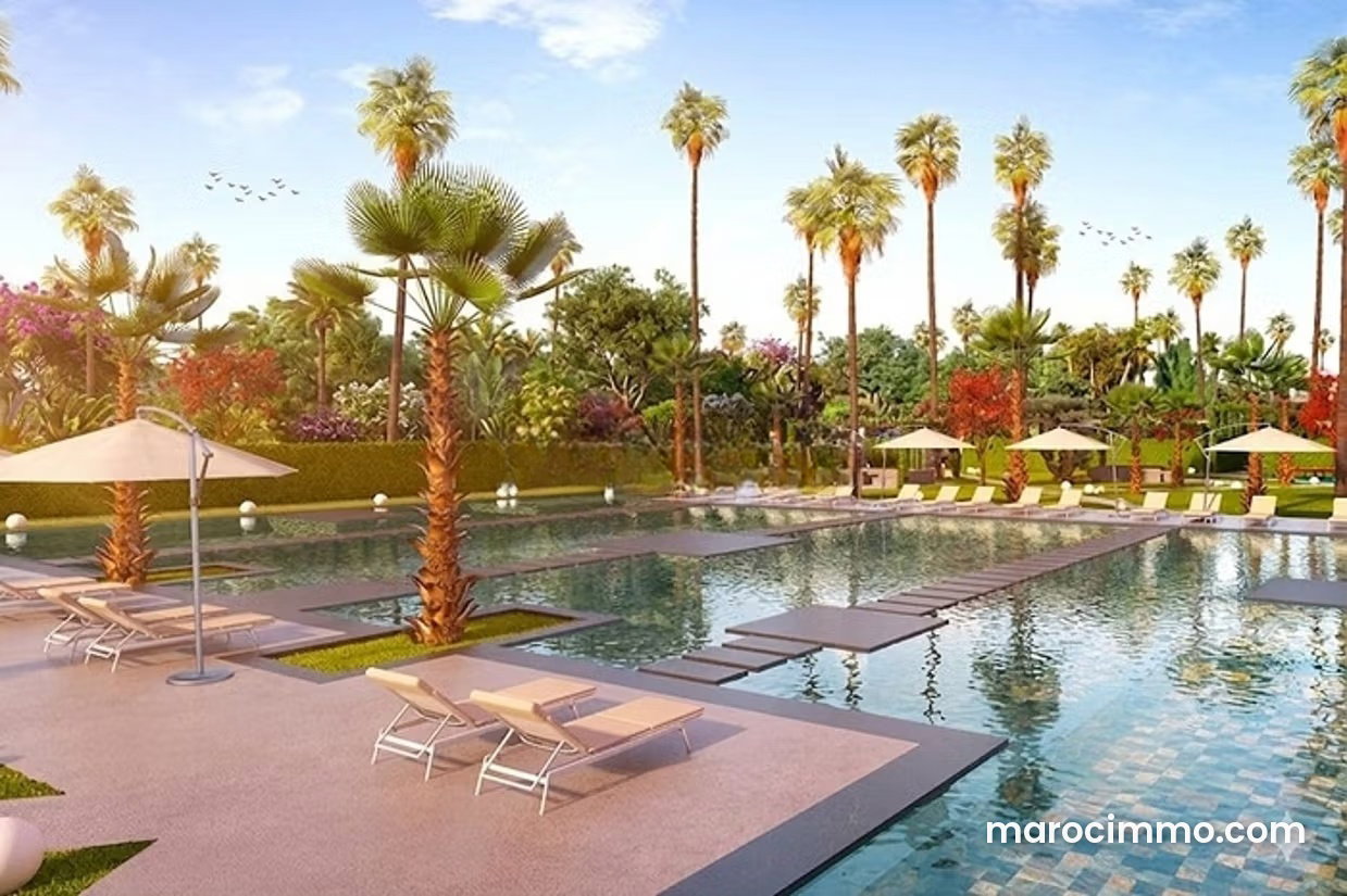118 m² Apartment with Terrace and Swimming Pool in Dar Bouazza — Dar Bouazza