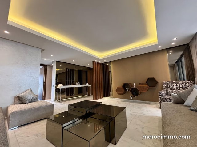 Appartement à louer à Casablanca Finance City. 3 pièces confortables. Bien meublé — 4