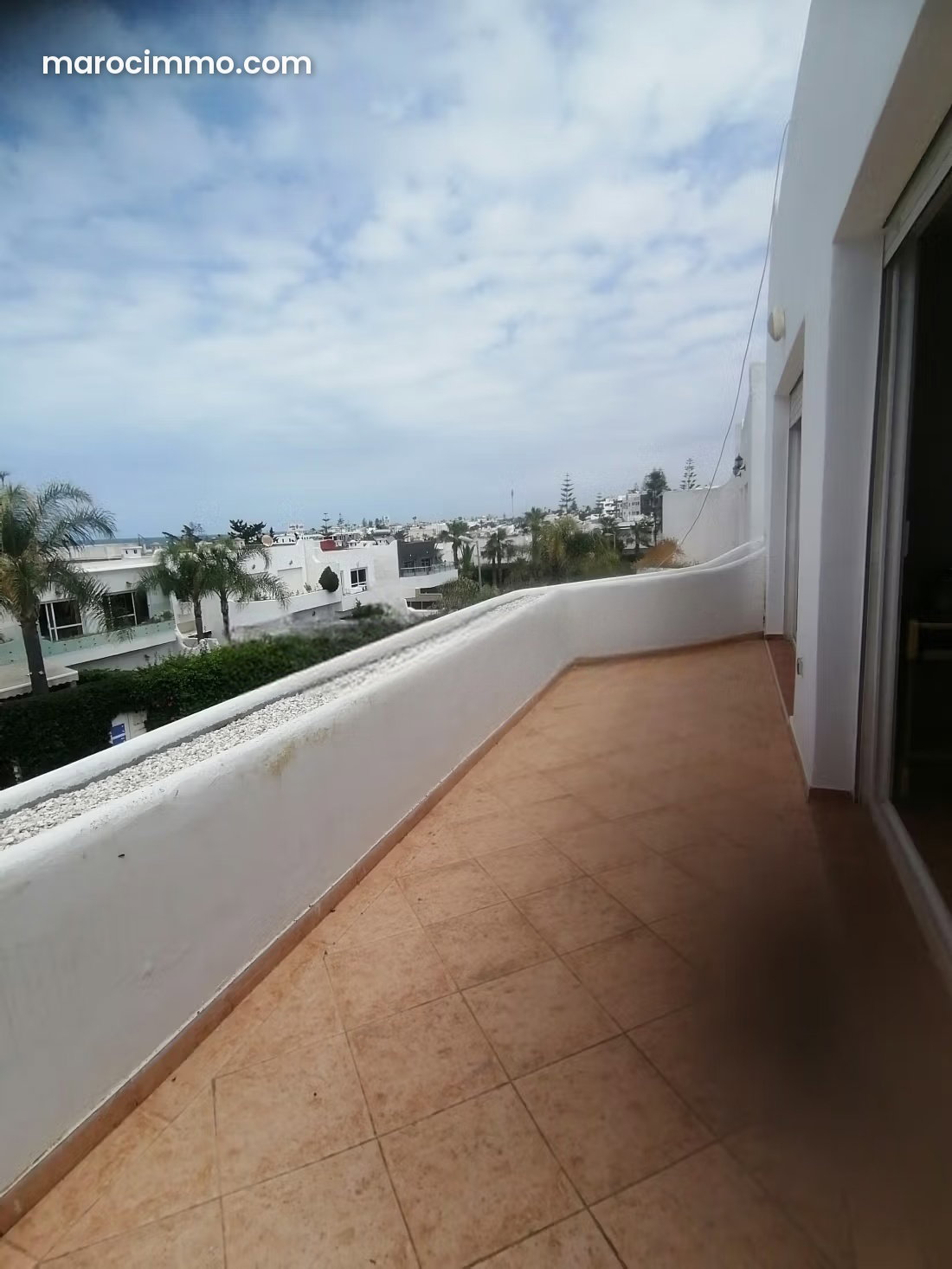 Furnished sea-view villa in Harhoura, Temara, ideal for families — Temara