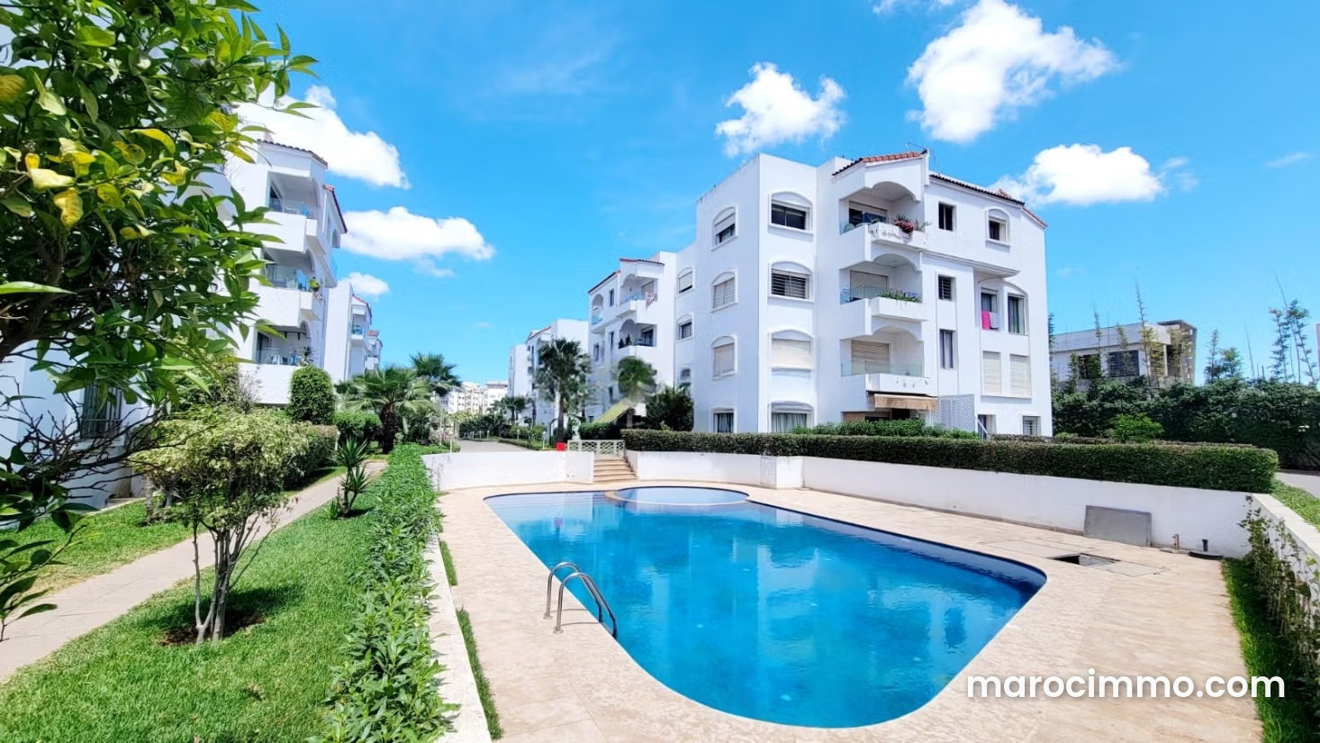 154 sqm Furnished Apartment, 3 Bedrooms, Californie, Casablanca — Casablanca