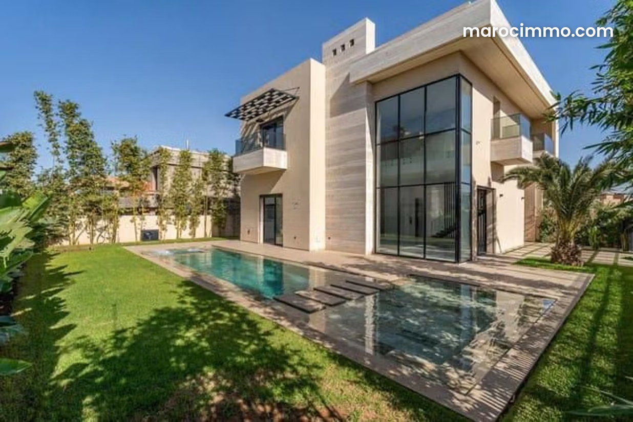 380 m² Architect-Designed Villa with Atlas Views, Ourika Road, Marrakech — Marrakesh