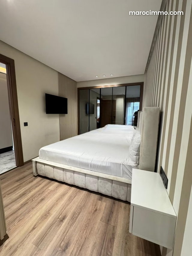 Bel appartement en location à Ain Diab Extension. Surface de 60 m². Bien meublé — 5