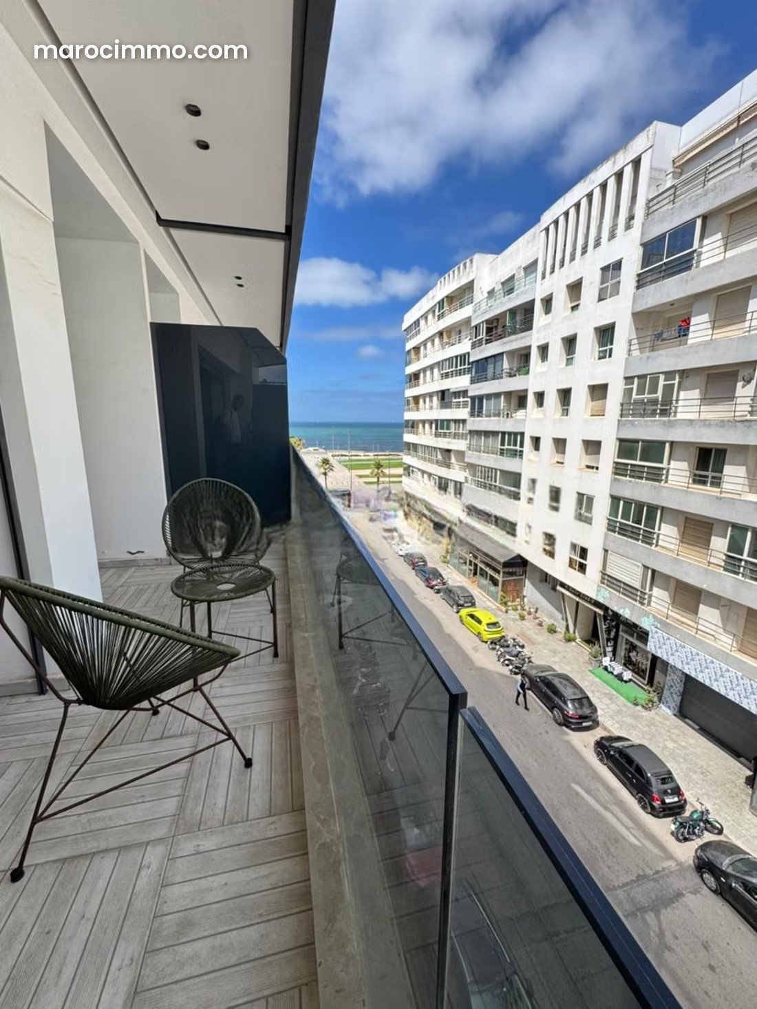 Furnished Sea-View Apartment in Aïn Diab, Casablanca — Casablanca