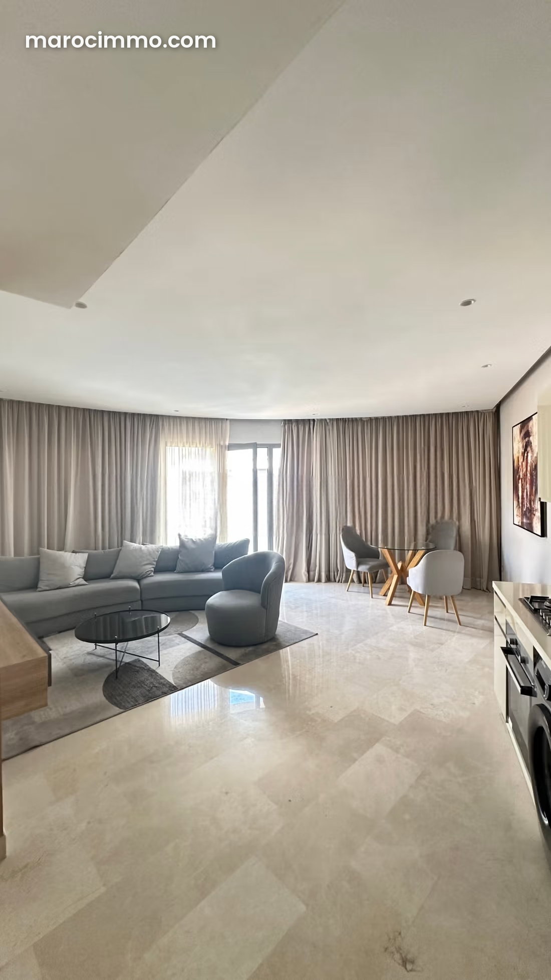 Furnished 1-Bedroom Apartment, Les Princesses, Casablanca — Casablanca