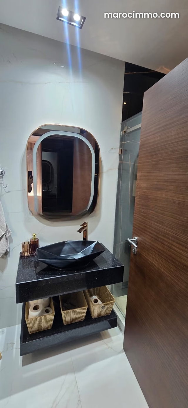 À louer – Magnifique appartement neuf meublé à Dar Bouazza — 4