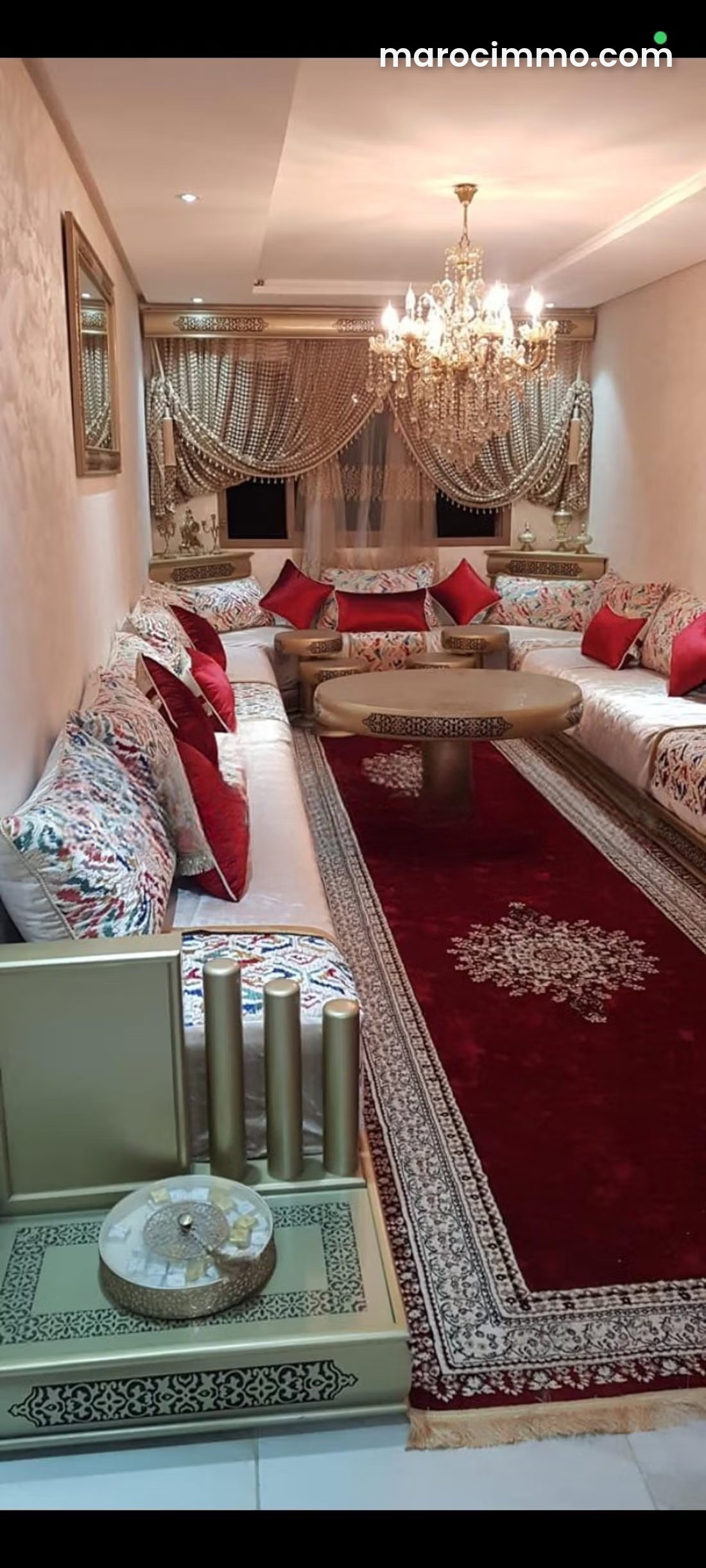 Appartement 96 m² avec terrasse et garage, Saïd Hajji, Salé — Salé