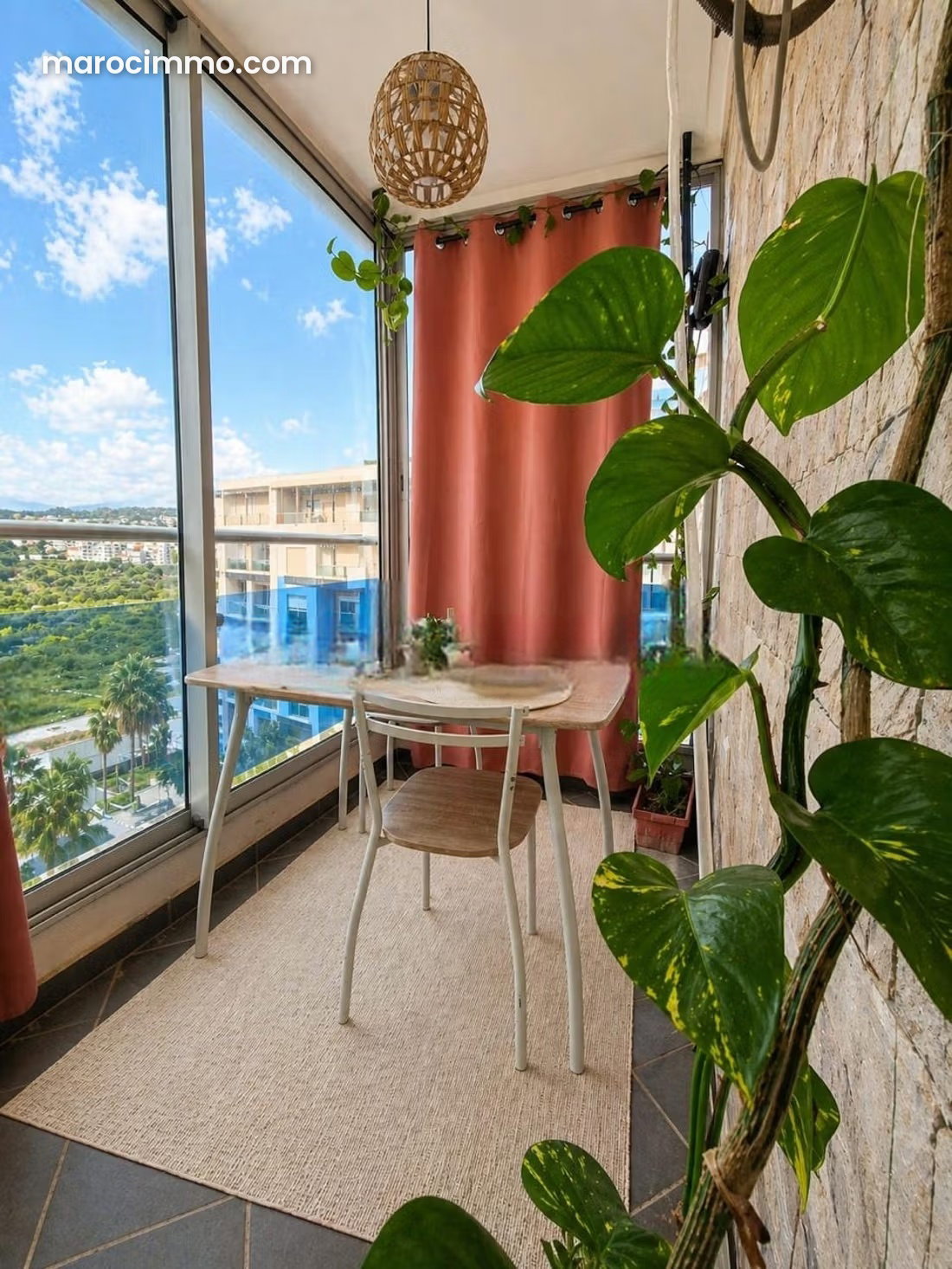 Furnished 3-Bedroom Apartment, De La Plage, Tangier — Tangier