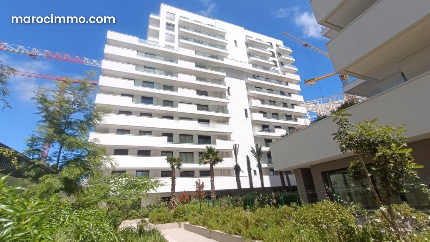 Furnished Apartment with Terrace in Casablanca Finance City — Casablanca