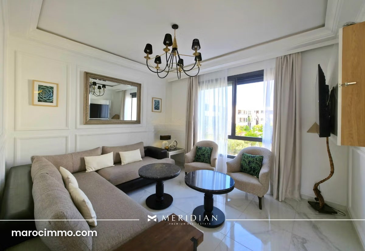 Furnished 100 m² Apartment with Pool Views, Aïn Diab, Casablanca — Casablanca