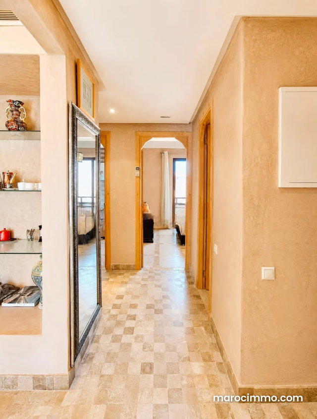 Vend appartement à Route de l'Ourika. 2 chambres. Meublé — 4