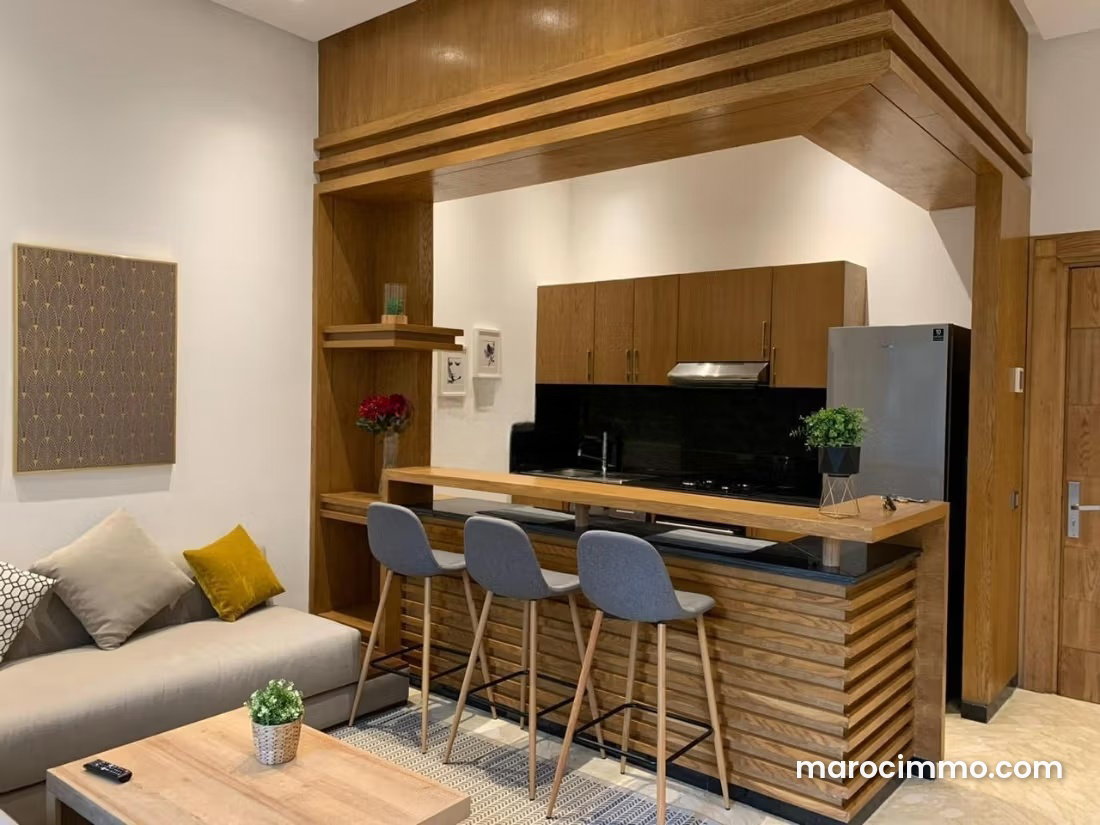 Studio 84 m² avec terrasse, Casablanca Finance City — Casablanca