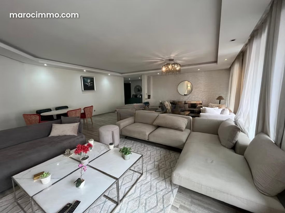 Appartement neuf 186 m², 3 chambres avec terrasse, Gauthier Casablanca — Casablanca
