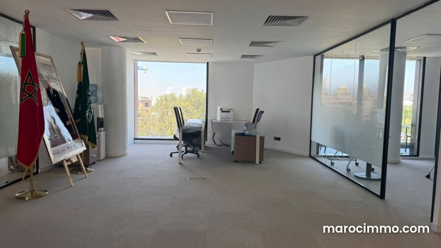 212 m² Office with 96 m² Terrace, Oasis, Casablanca — Casablanca