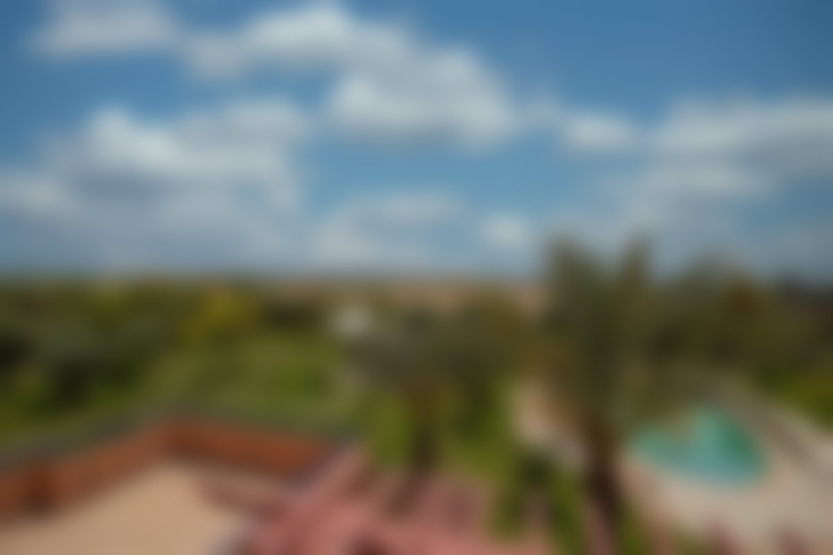 فيلا فاخرة 3144 م² على أرض 2.25 هكتار بطريق أوريكا في مراكش