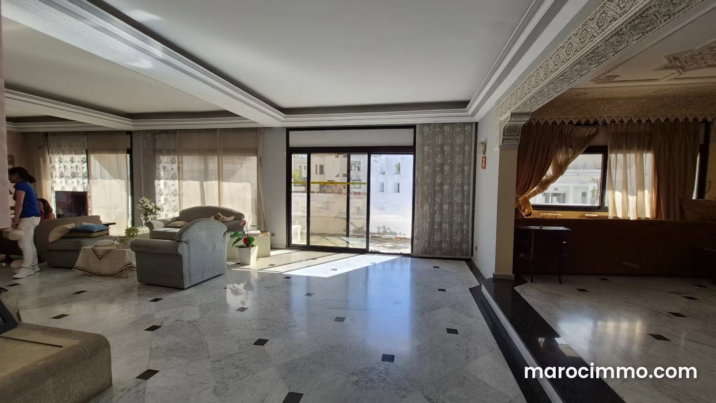 Appartement duplex 538 m², 6 chambres, Racine, Casablanca — Casablanca