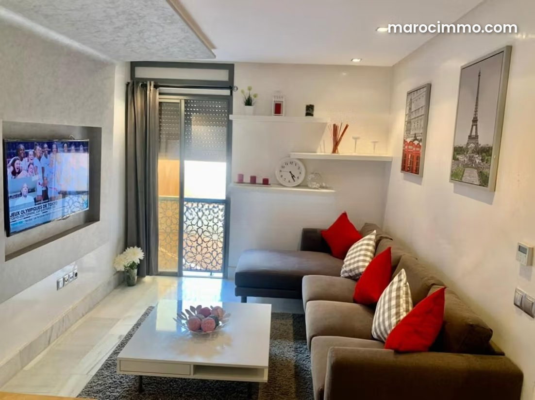 Furnished apartment for rent in Maârif Extension, Casablanca — Casablanca