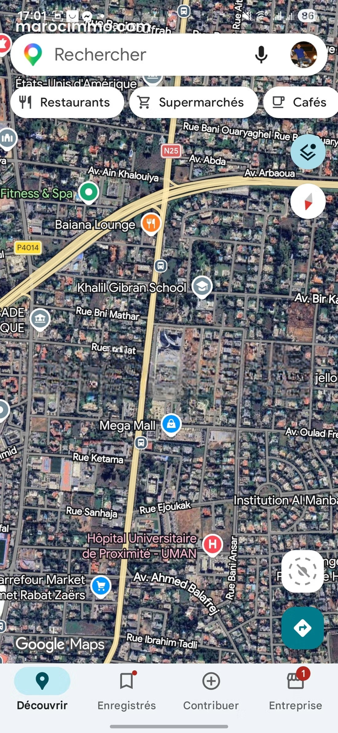 1,750 sqm Plot of Land in Souissi, Rabat: A Rare Residential Opportunity — Rabat