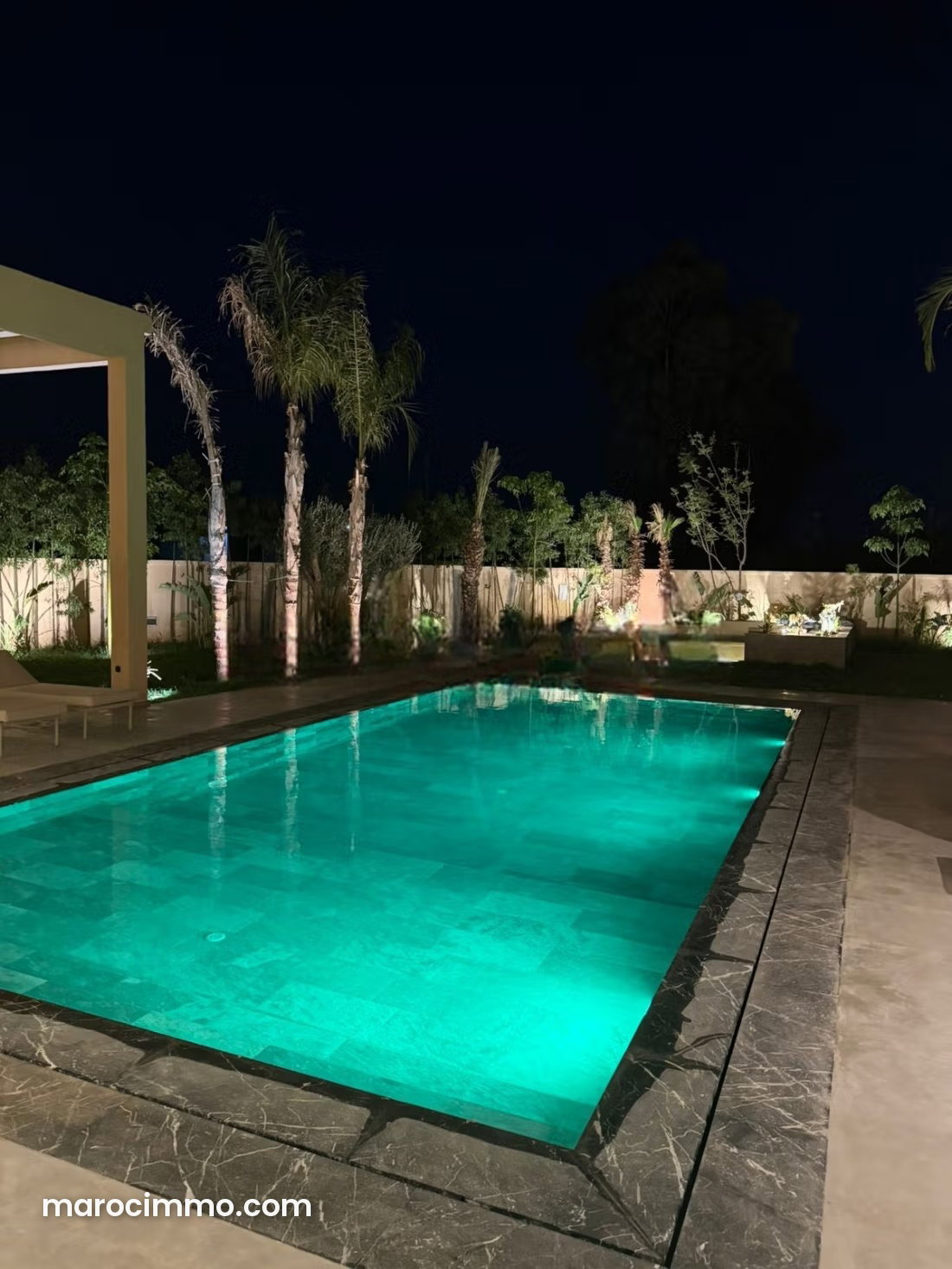 Villa plain‑pied Route d'Ourika, Marrakech, vue Atlas — Marrakech