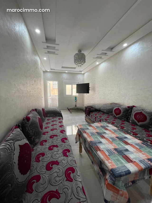 Superbe appartement à louer à M'Diq. Surface totale 55 m². Meublé — Mdiq
