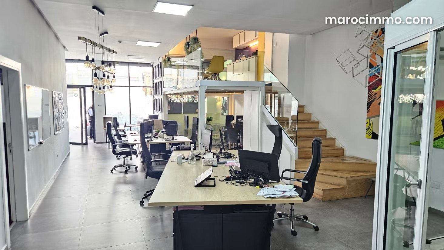 Bureau meublé 190 m², Ferme Bretone, Casablanca, prêt à l'emploi — Casablanca