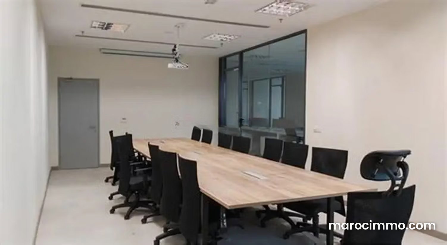 93 sqm commercial premises, Route d'El Jadida, Casablanca Maârif — Casablanca