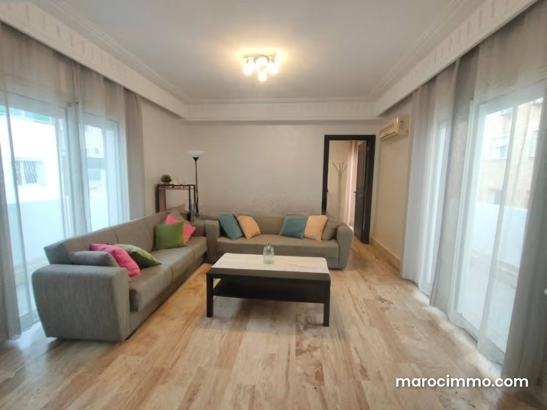 Furnished apartment with terrace in Maârif Extension, Casablanca — Casablanca