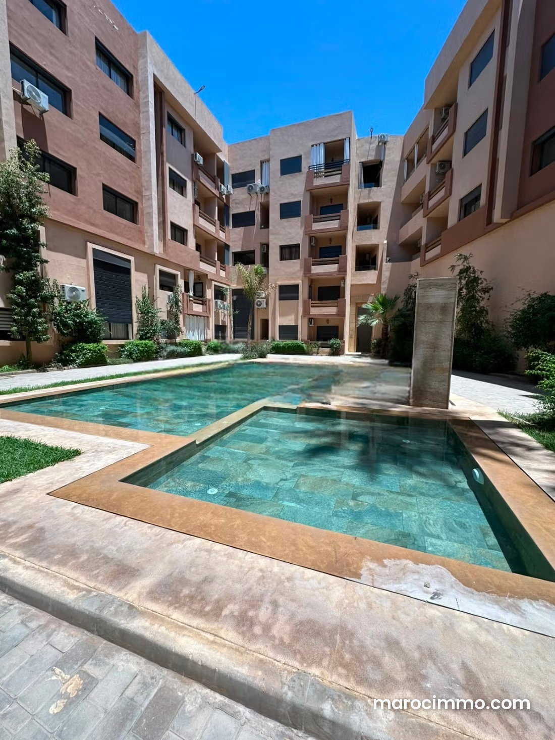 Appartement meublé avec piscine à Semlalia Marrakech — Marrakech