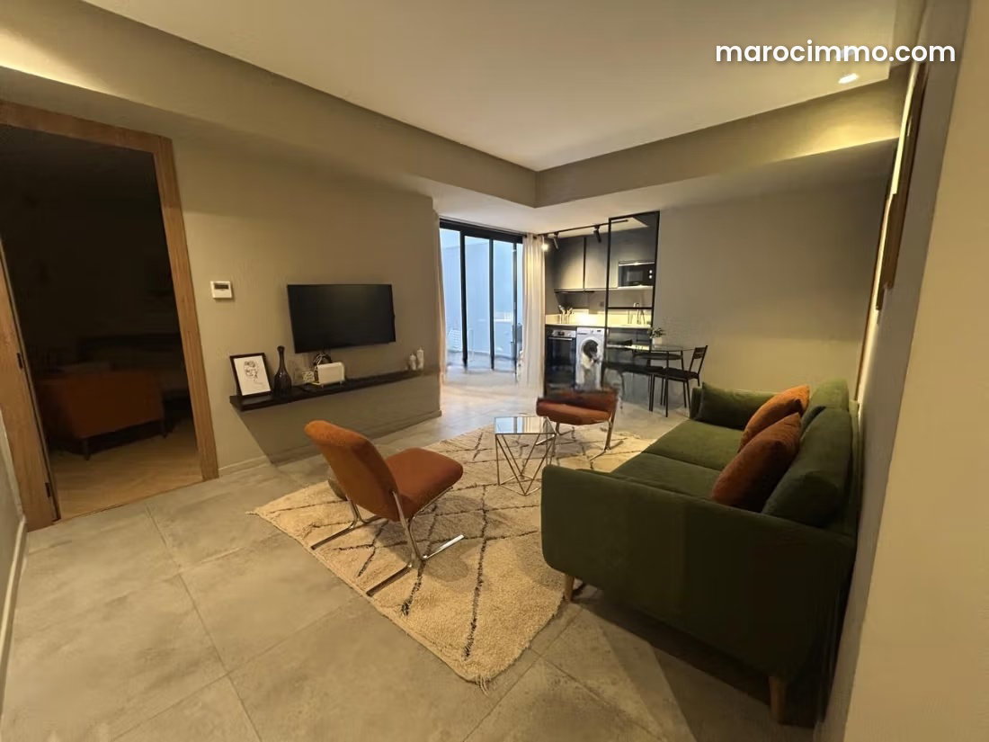 New Furnished Apartment with Terrace, Gauthier, Casablanca — Casablanca