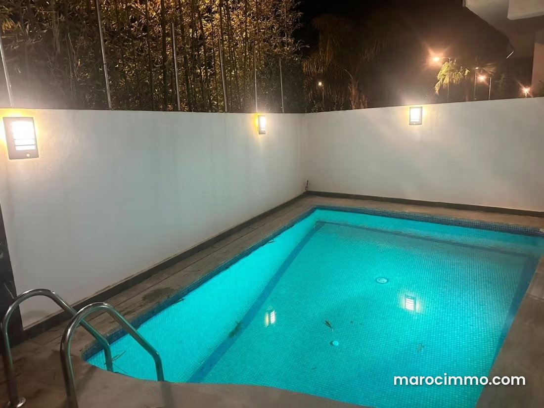 Furnished 440 sqm Villa with Sea Views and Swimming Pool in Harhoura, Temara — Temara