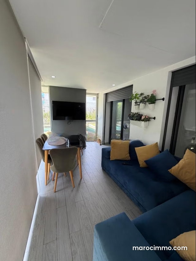Superbe appartement à louer à Dar Bouazza. 4 pièces. Meublé — 5