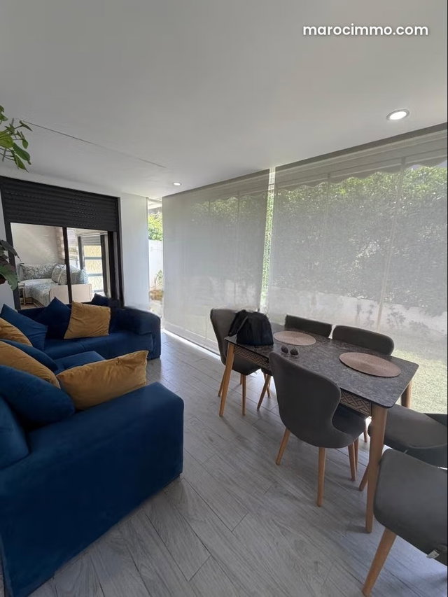 Superbe appartement à louer à Dar Bouazza. 4 pièces. Meublé — 4