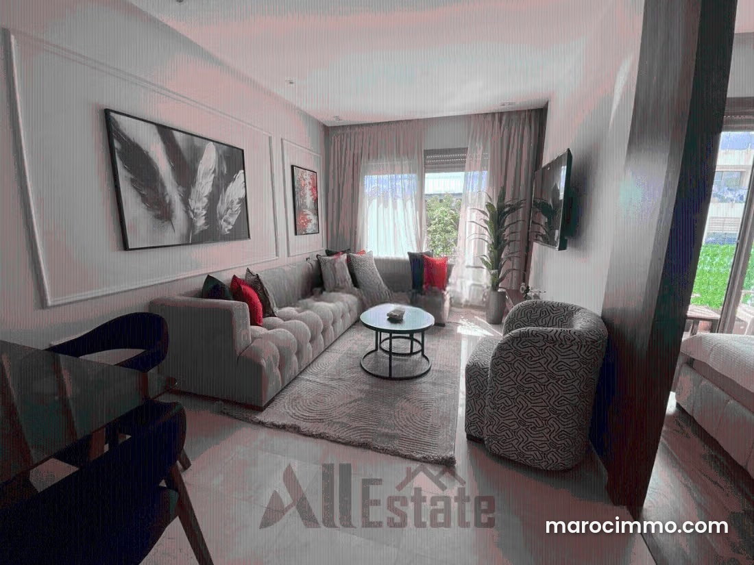 Furnished 47 m² Apartment, Oasis, Casablanca — Casablanca