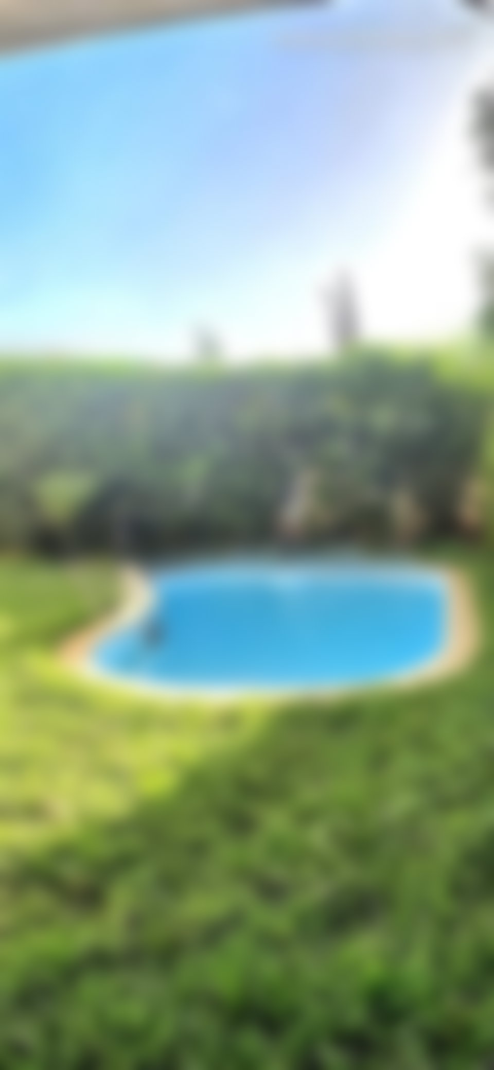 Villa for rent in Dar Bouazza, garden and private pool