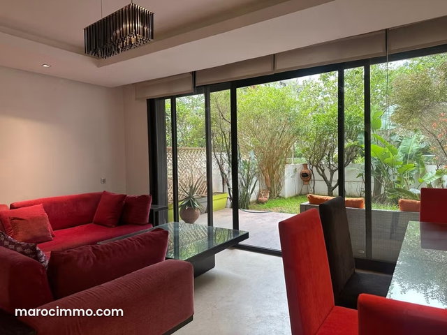 For Rent – Beautiful Ground Floor Apartment in Souissi, Rabat — 3