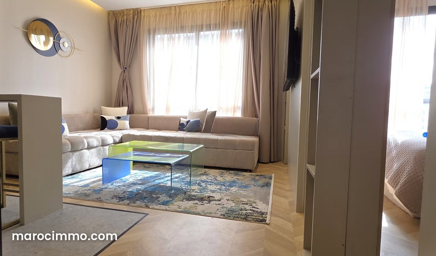Furnished 41 sqm apartment, Palmier, Casablanca, for rent — Casablanca