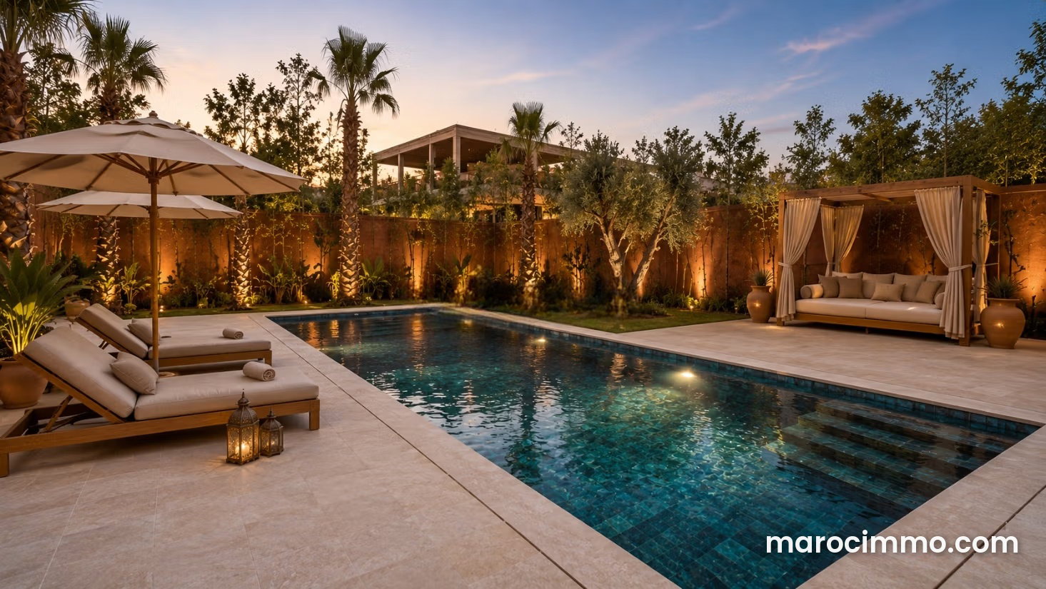 500 sqm Villa with Pool and Garden, Amelkis, Marrakech — Marrakesh