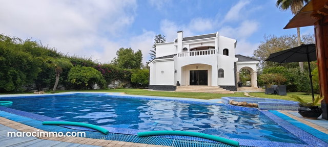 Villa de prestige meublée à louer – L’Orangeraie de Souissi, Rabat — 2