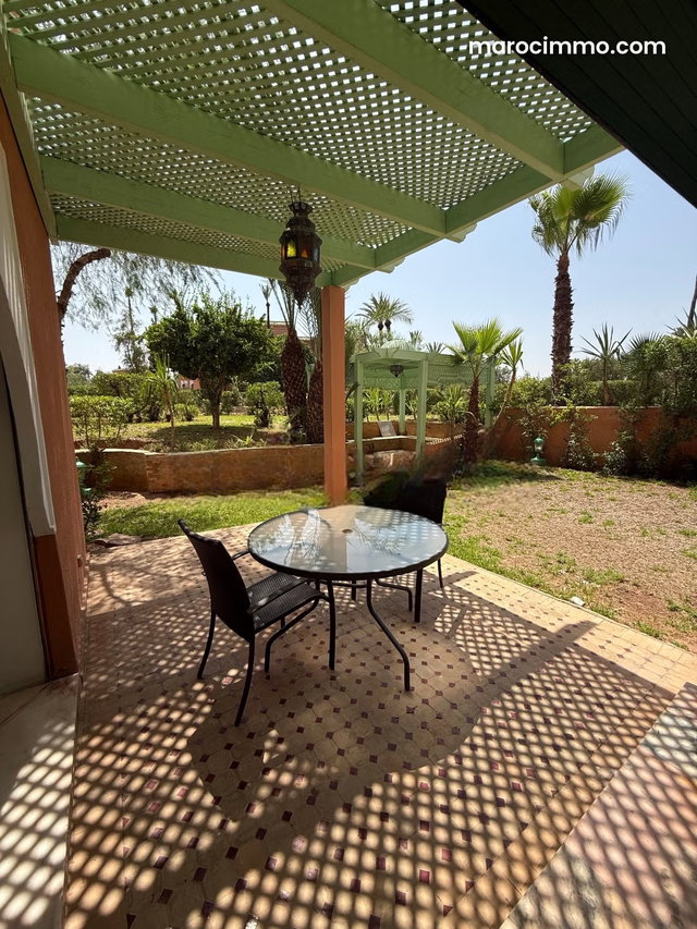 En plein cœur d les palmeraie Un bel Duplex avec 4 chambre dans une résidence avec piscine — 3