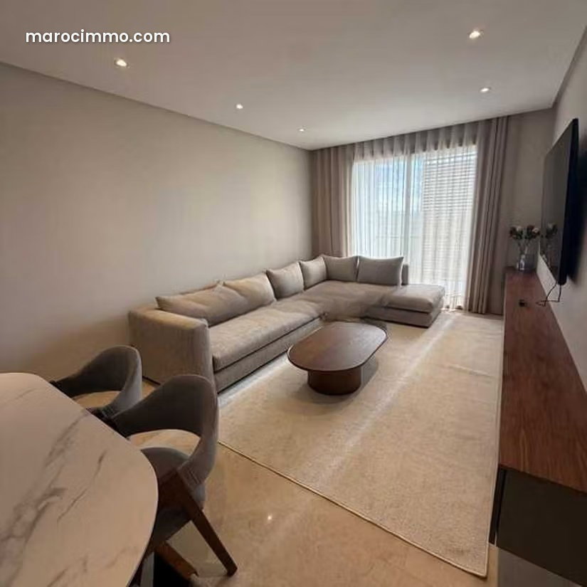 Furnished 2-bedroom apartment with terrace, Aïn Diab, Casablanca — Casablanca