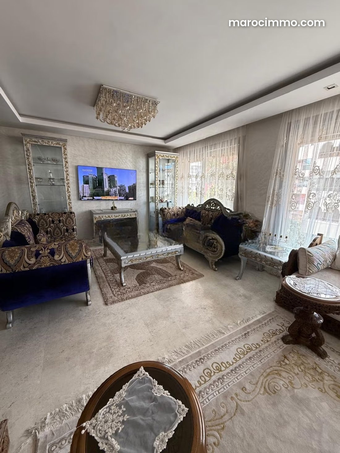 Appartement 4 chambres, Gauthier, Casablanca, vue panoramique — Casablanca