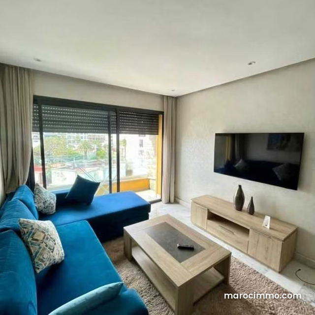 Appartement à Louer de 78.0 m² à Casablanca, Palmier Maarif — Casablanca