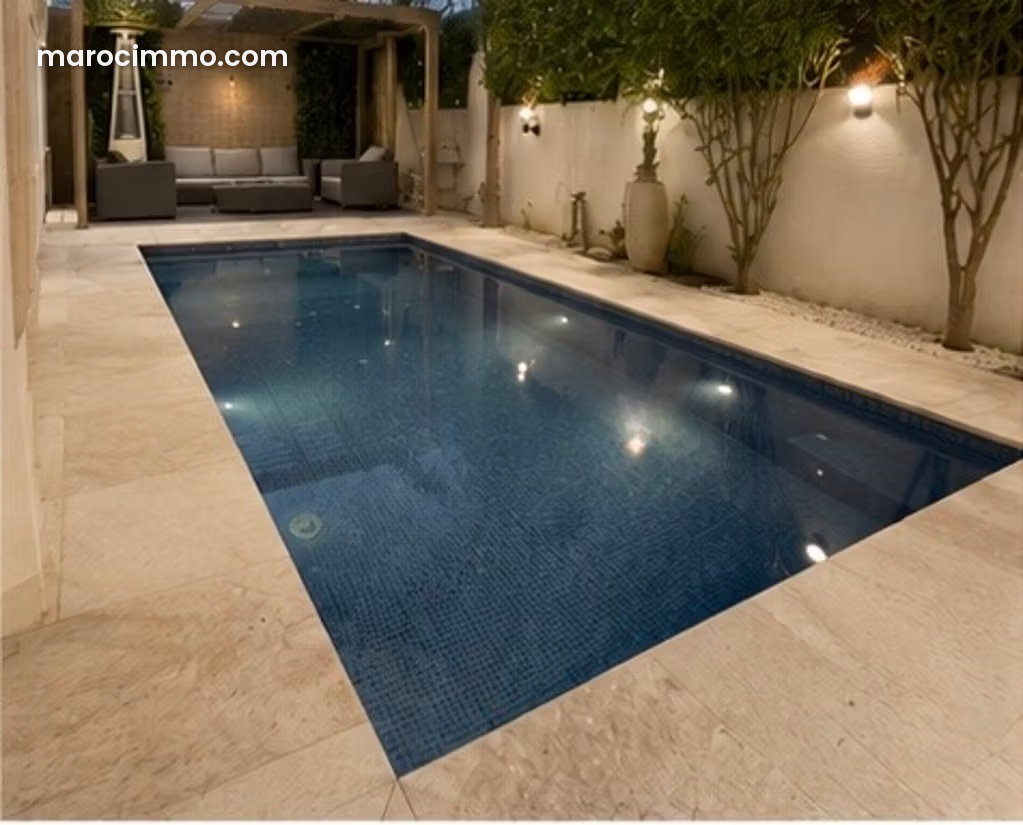 Furnished 400 sqm Apartment with Private Pool and Garden, Hay Riad, Rabat — Rabat