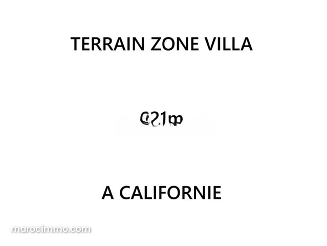 Terrain de 621m² zone villa à Californie — 2