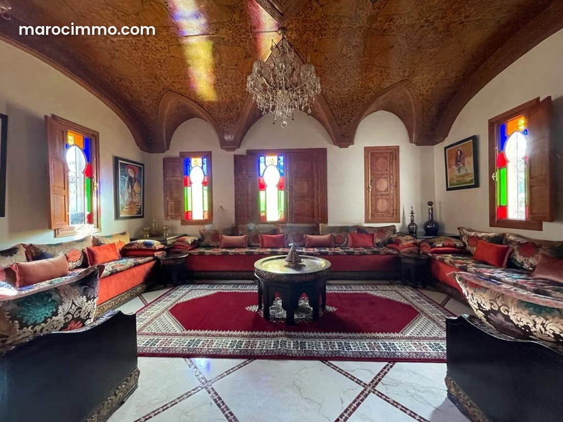 5-Bedroom Villa with Pool and Hammam, Palmeraie, Marrakech — Marrakesh