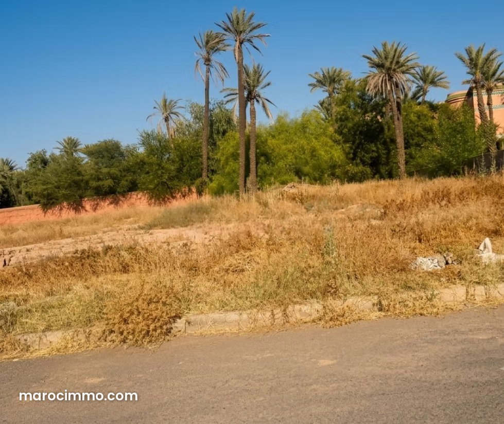 Terrain 1978 m² à vendre Palmeraie, Marrakech — Marrakech